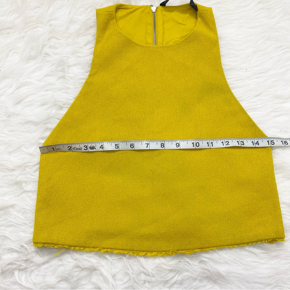 Zara Yellow Sleeveless Top - Picture 5 of 6